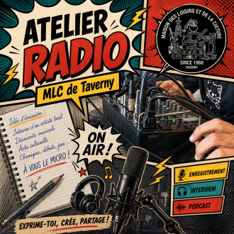Arnaud Biree atelier radio Taverny Val Oise