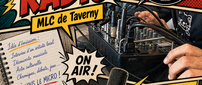 Arnaud Biree atelier radio Taverny Val Oise